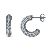  Half Circle Earrings
