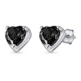 Heart Stud Earrings