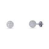Full Ball Stud Earring