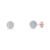 Full Ball Stud Earring
