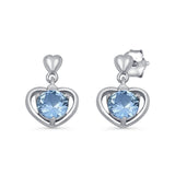 Heart Stud Earrings