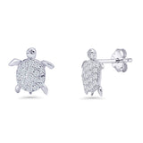 Turtle Stud Earring