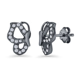 Butterfly Stud Earrings