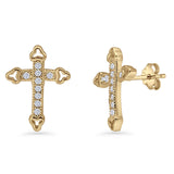 Cross Stud Earrings