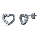 Heart Stud Earrings