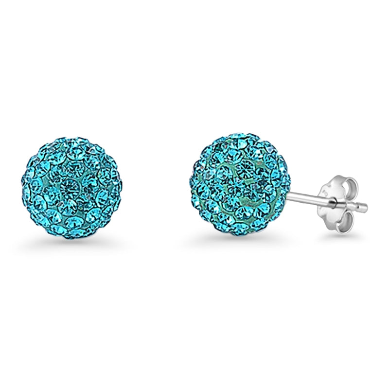 Full Ball Stud Earring