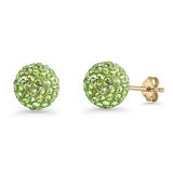 Full Ball Stud Earring