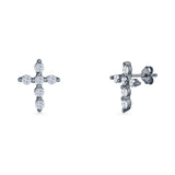 Cross Stud Earring