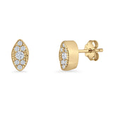Marquise Stud Earrings