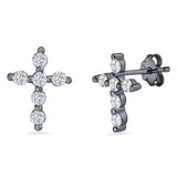 Cross Stud Earring