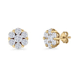 Floral Stud Earrings