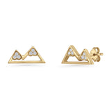Mountain Stud Earrings