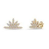 Sunburst Stud Earring