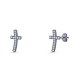 Cross Stud Earrings