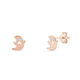 Ghost Stud Earrings