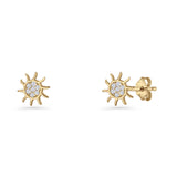 Sun Stud Earrings