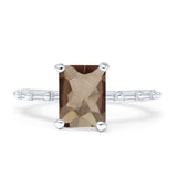 Art Deco Emerald Cut Ring