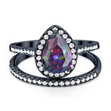 Pear Teardrop Ring