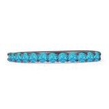 Half Eternity Wedding Band
