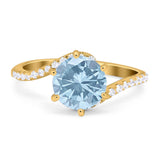 Art Deco Round Natural Stone Twisted Ring