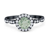 Art Deco Halo Engagement Ring