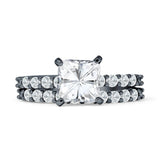 Princess Cut CZ Stackable Ring
