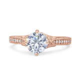 Art Deco Round Vintage Style Ring