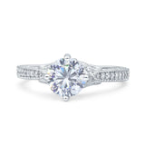 Art Deco Round Vintage Style Ring