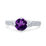 Art Deco Round Vintage Style Ring