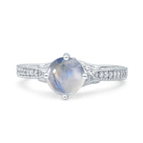 Art Deco Round Vintage Style Ring