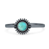 Sunflower Oxidized Ring