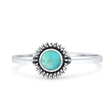 Sunflower Oxidized Ring