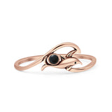 Dolphin & Wave Ring