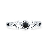 Twisted Eye Ring