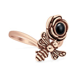 Bee Flower Ring