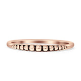 Minimalist Bali Style Oxidized Band