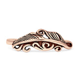 Filigree Feather Ring
