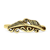 Filigree Feather Ring
