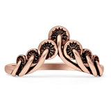 Oxidized Chevron Ring