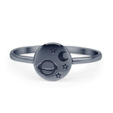 Saturn Planet Moon Star Ring