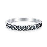 Floral Heart Band