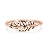 Filigree Feather Ring