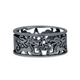 Celtic Triquetra & Dragons Ring