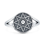 Split Shank Star Ring