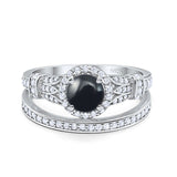 Art Deco Two Piece Bridal Ring