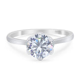 Art Deco Round Natural Stone Halo Ring