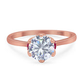Art Deco Round Natural Stone Halo Ring