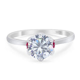 Art Deco Round Natural Stone Halo Ring