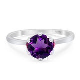 Art Deco Round Natural Stone Halo Ring