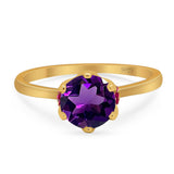 Art Deco Round Natural Stone Halo Ring